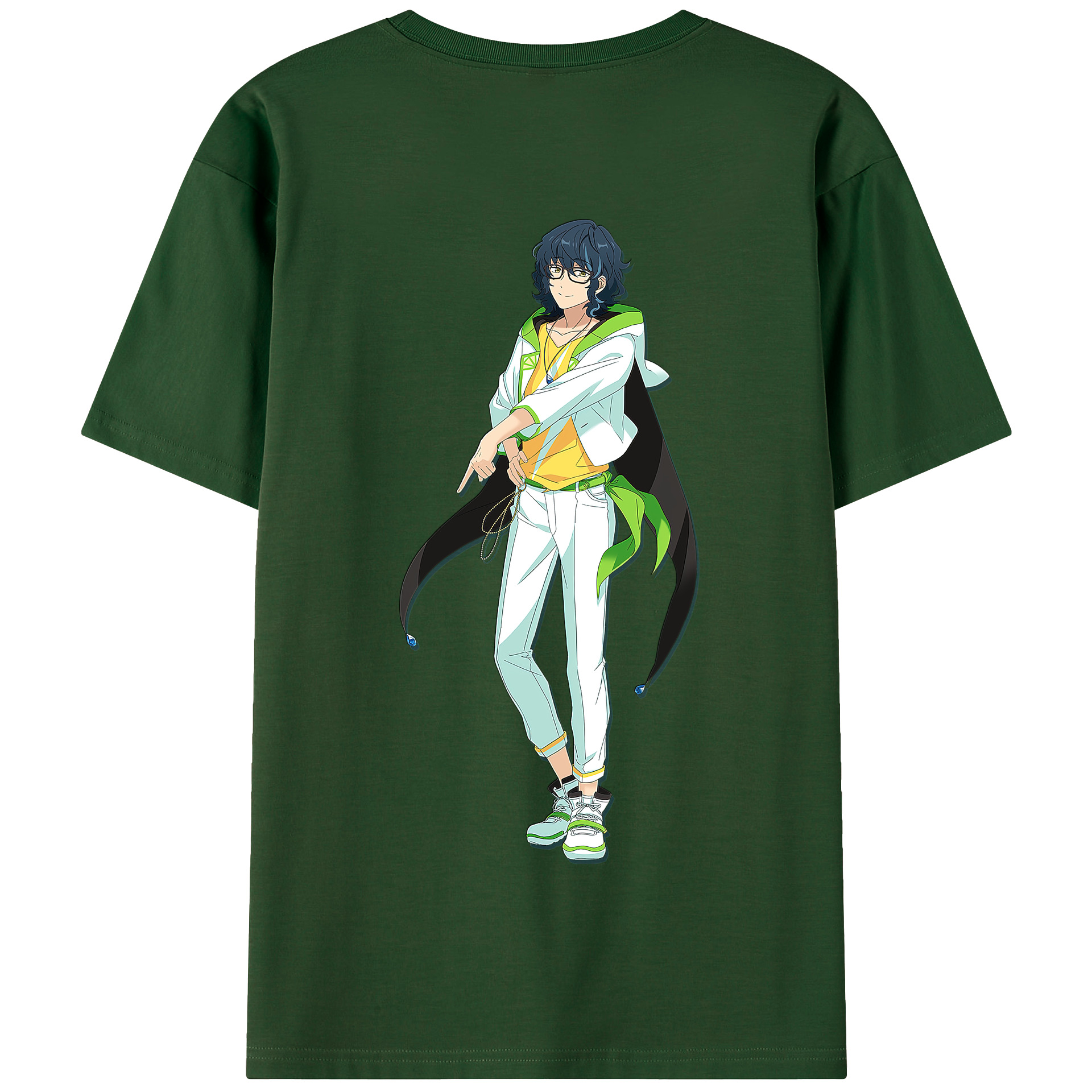 （画像用） あんさんぶるスターズ! Ensemble Stars 綿100％半袖Tシャツ（背面プリント）